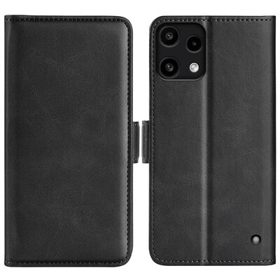 Nothing Phone (3a) Lite Hoesje - MobyDefend Luxe Wallet Book Case (Sluiting Zijkant) - Zwart