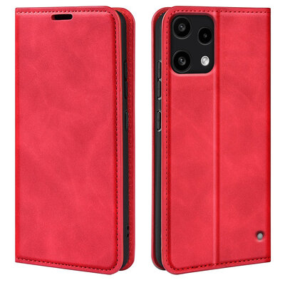 Nothing Phone (3a) Lite Hoesje - MobyDefend Luxe Wallet Bookcase (Magnetische Sluiting) - Rood