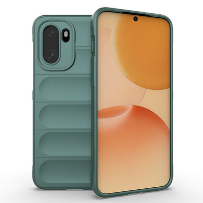 OnePlus 15R Hoesje - MobyDefend TPU Gripcase - Groen
