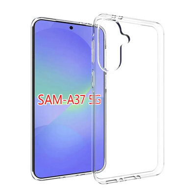 Samsung Galaxy A37 Hoesje - MobyDefend Transparante TPU Backcover - Volledig Doorzichtig