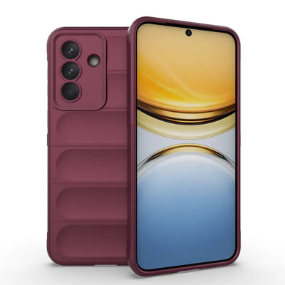 Samsung Galaxy A37 Hoesje - MobyDefend TPU Gripcase - Donkerpaars