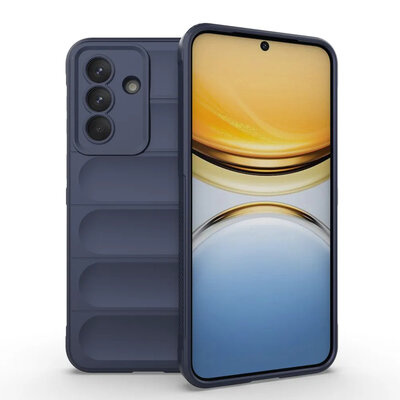 Samsung Galaxy A37 Hoesje - MobyDefend TPU Gripcase - Blauw