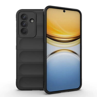 Samsung Galaxy A37 Hoesje - MobyDefend TPU Gripcase - Zwart