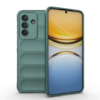 Samsung Galaxy A57 Hoesje - MobyDefend TPU Gripcase - Groen