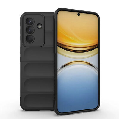 Samsung Galaxy A57 Hoesje - MobyDefend TPU Gripcase - Zwart