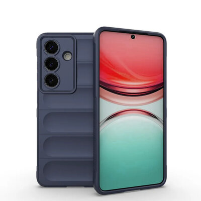 Samsung Galaxy S26 Hoesje - MobyDefend TPU Gripcase - Blauw
