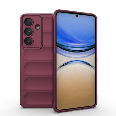 Samsung Galaxy S26 Plus (S26+) Hoesje - MobyDefend TPU Gripcase - Donkerpaars