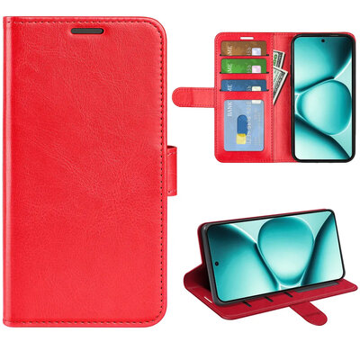 Xiaomi Redmi Note 15 Pro 5G Hoesje - MobyDefend Wallet Book Case (Sluiting Achterkant) - Rood