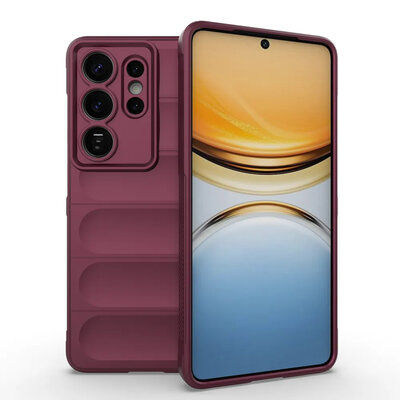 Samsung Galaxy S26 Ultra Hoesje - MobyDefend TPU Gripcase - Donkerpaars