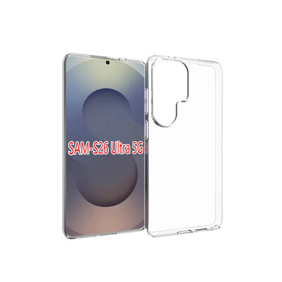 Samsung Galaxy S26 Ultra Hoesje - MobyDefend Transparante TPU Backcover - Volledig Doorzichtig