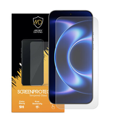 Xiaomi 17 Ultra Screenprotector - MobyDefend Case-Friendly Screensaver - Gehard Glas