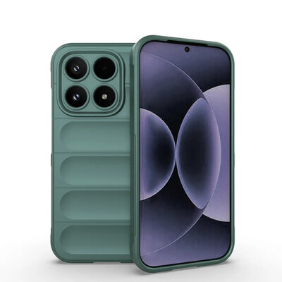 Xiaomi 17 Hoesje - MobyDefend TPU Gripcase - Groen