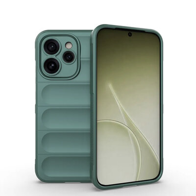 Oppo Reno15 Pro Hoesje - MobyDefend TPU Gripcase - Groen