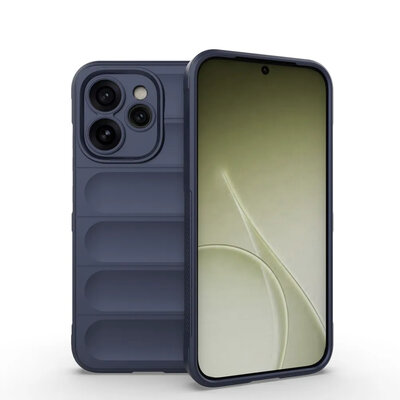 Oppo Reno15 Pro Hoesje - MobyDefend TPU Gripcase - Blauw