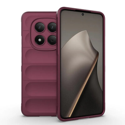 Xiaomi Redmi Note 15 Pro 4G Hoesje - MobyDefend TPU Gripcase - Donkerpaars