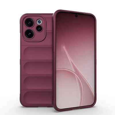 Oppo Reno15 F / Oppo Reno15 FS Hoesje - MobyDefend TPU Gripcase - Donkerpaars
