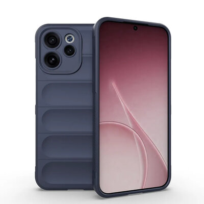 Oppo Reno15 F / Oppo Reno15 FS Hoesje - MobyDefend TPU Gripcase - Blauw