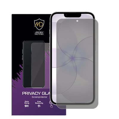 MobyDefend iPhone 17e Screenprotector - Matte Privacy Glass Screensaver