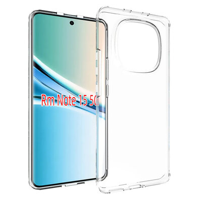 Xiaomi Redmi Note 15 4G Hoesje - MobyDefend Transparante TPU Backcover - Volledig Doorzichtig