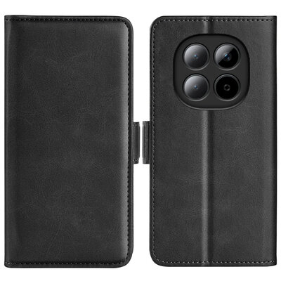 Xiaomi Redmi Note 15 Pro 5G Hoesje - MobyDefend Luxe Wallet Book Case (Sluiting Zijkant) - Zwart