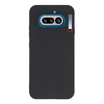 Nothing Phone (4a) Hoesje - MobyDefend TPU Backcover - Mat Zwart