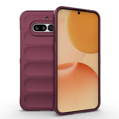 Nothing Phone (4a) Hoesje - MobyDefend TPU Gripcase - Donkerpaars