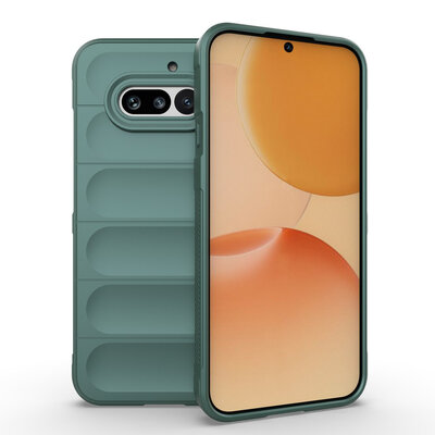 Nothing Phone (4a) Hoesje - MobyDefend TPU Gripcase - Groen