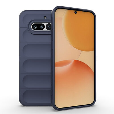 Nothing Phone (4a) Hoesje - MobyDefend TPU Gripcase - Blauw
