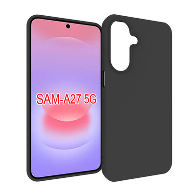 Samsung Galaxy A27 Hoesje - MobyDefend TPU Backcover - Mat Zwart