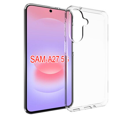 Samsung Galaxy A27 Hoesje - MobyDefend Transparante TPU Backcover - Volledig Doorzichtig