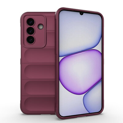 Samsung Galaxy A27 Hoesje - MobyDefend TPU Gripcase - Donkerpaars