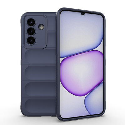 Samsung Galaxy A27 Hoesje - MobyDefend TPU Gripcase - Blauw