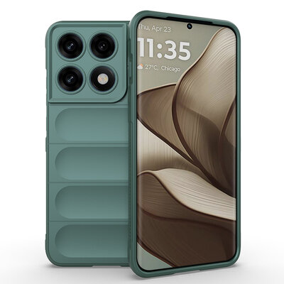 Motorola Edge 70 Pro Hoesje - MobyDefend TPU Gripcase - Groen