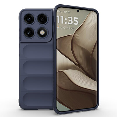 Motorola Edge 70 Pro Hoesje - MobyDefend TPU Gripcase - Blauw
