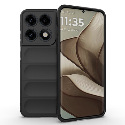 Motorola Edge 70 Pro Hoesje - MobyDefend TPU Gripcase - Zwart