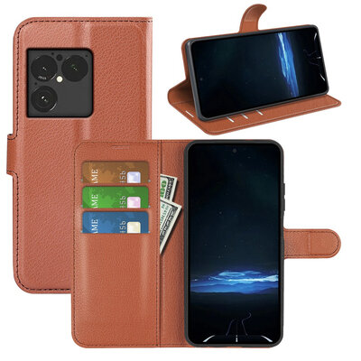 Sony Xperia 1 VIII Hoesje - MobyDefend Kunstleren Wallet Book Case (Sluiting Voorkant) - Bruin
