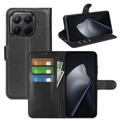 Xiaomi 17T Hoesje - MobyDefend Kunstleren Wallet Book Case (Sluiting Voorkant) - Zwart