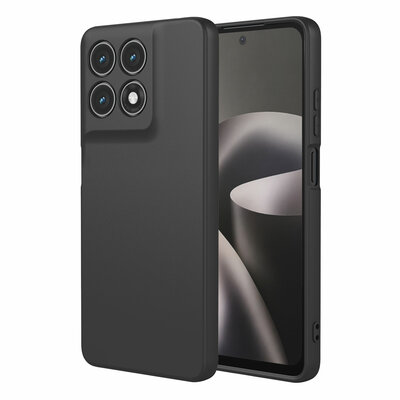 Motorola Moto G37 / G37 Power / G47 Hoesje - MobyDefend Matte Siliconen Backcover - Zwart