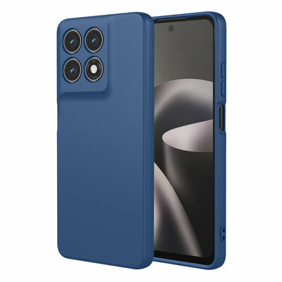 Motorola Moto G37 / G37 Power / G47 Hoesje - MobyDefend Matte Siliconen Backcover - Blauw