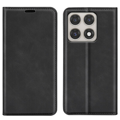 Motorola Edge 70 Pro Hoesje - MobyDefend Luxe Wallet Bookcase (Magnetische Sluiting) - Zwart