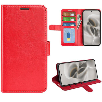 Motorola Edge 70 Pro Hoesje - MobyDefend Wallet Book Case (Sluiting Achterkant) - Rood