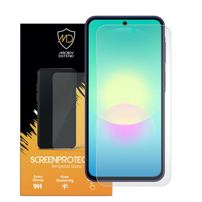 Samsung Galaxy A27 Screenprotector - MobyDefend Case-Friendly Screensaver - Gehard Glas