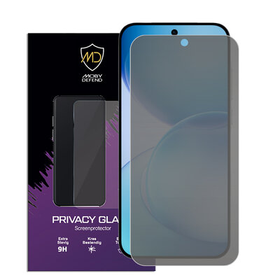 MobyDefend Oppo Reno16 F/FS Screenprotector - HD Privacy Glass Screensaver