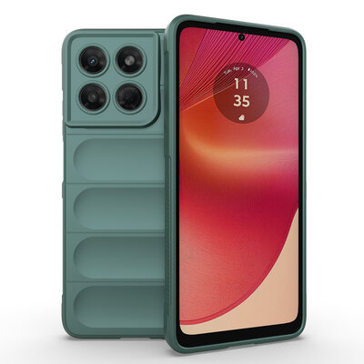 Motorola Moto G37 / G47 Hoesje - MobyDefend TPU Gripcase - Groen