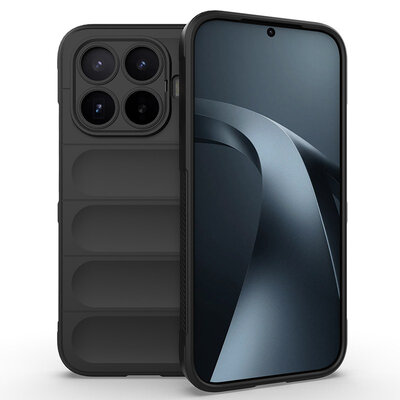 Xiaomi 17T Hoesje - MobyDefend TPU Gripcase - Zwart