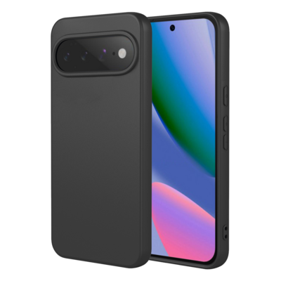 Google Pixel 11 Hoesje - MobyDefend Matte Siliconen Backcover - Zwart