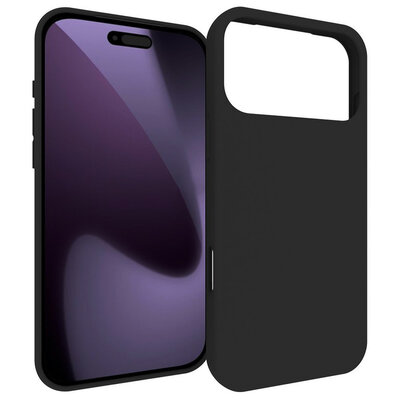 iPhone 18 Pro Hoesje - MobyDefend TPU Backcover - Mat Zwart