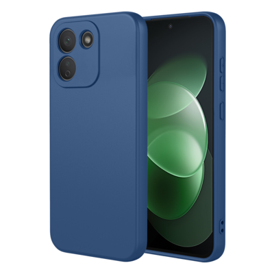 Xiaomi Redmi Note 17 Pro Max 5G Hoesje - MobyDefend Matte Siliconen Backcover - Blauw