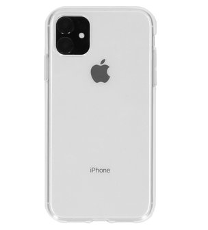 iPhone 11 telefoonhoesje, gel case, volledig doorzichtig
