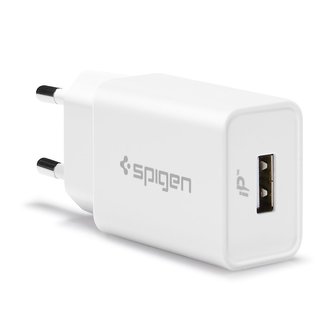 Spigen F110 Wall charger, Oplader met 1 USB-poort, Wit